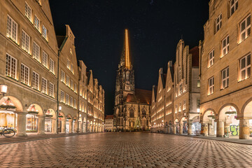 Weihnachtlicher Prinzipalmarkt in Münster © Patrick Niebergall