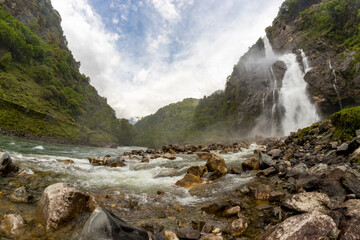 Jang falls also known as nuranang falls or bong bong falls some 100 metres high waterfall it falls...