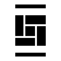 ninjas glyph icon