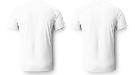 white t shirt mock up generative ai