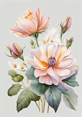 Floral Vector Design: Pink Frangipani Pattern for Summer Beauty - Seamless Illustration