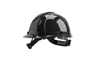 Operations with the Industrial Safety Helmet On Transparent Background.