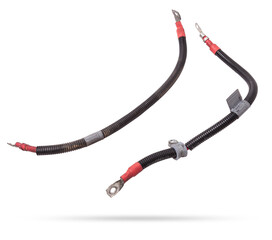 Automotive wiring harness with positive battery terminal for generator. Vehicle security systems.