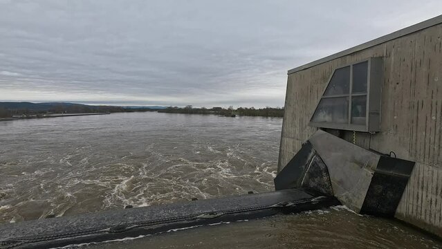 Floods on the rivers Danube 