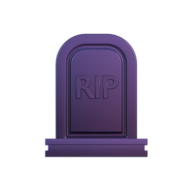 3d tombstone icon