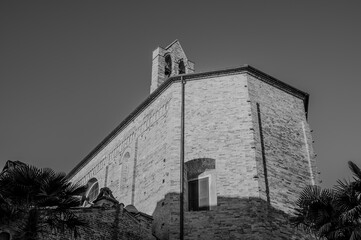 Acquaviva Picena, Marche, Italy. Church of San Rocco