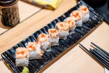 Sushi mentai roll