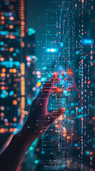 Depicting the future of business with digital technologies at its core ensuring a fluid interconnected work environment