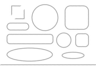 手描き飾り罫線7-01