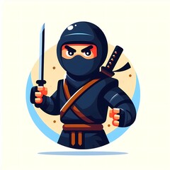 ninja with sword