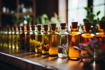  Holistic self care with aromatherapy oils and skincare for mind, body, and soul wellness. © Philipp