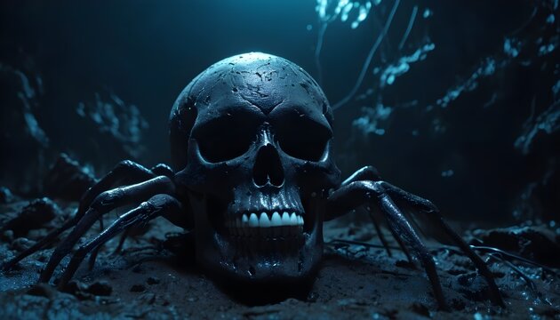 scary gaming background