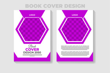 Vector marketing business print book cover template