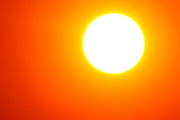 Sunset sky orange sky orange cloud outdoor summer nature