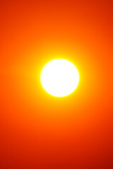 Sunset sky orange sky red cloud outdoor summer nature backgound sunset in the sky	