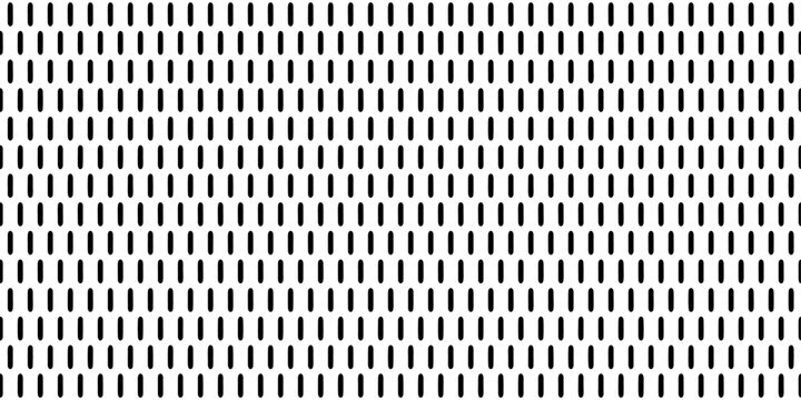 dashed line pattern. striped background with seamless texture. short lines with rounded corner. Horizontal offset. vector illustration