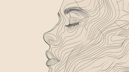 Single one line drawing effective and productive concept. Continuous line draw design graphic vector illustration.