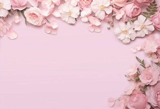 Beautiful floral and flower background design wallpaper pattern