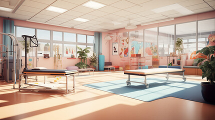 modern living room with fireplace