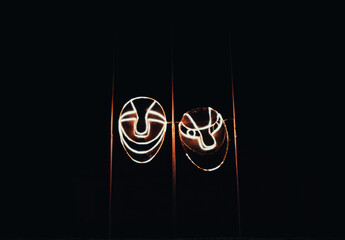 Luminous masks