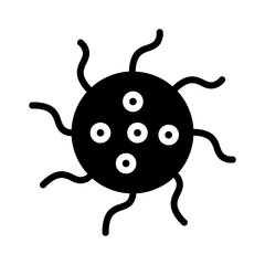 Bacteria Germs Virus Glyph Icon