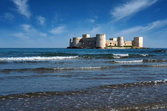  Silifke kiz kalesi landscape in mersin turkey