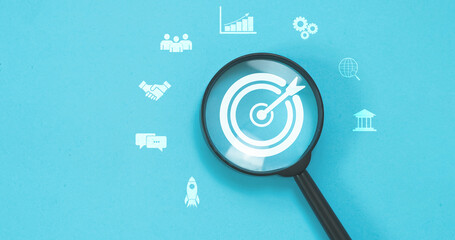 Setting business goals and learning resources for business development and marketing strategy