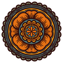 Mandala flower 