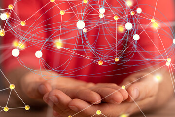 Stack of hands showing unity and teamwork  3d..