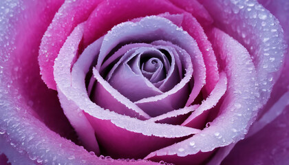 Fototapeta premium pink rose macro