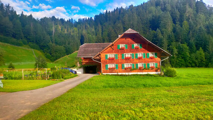 Beautiful landscapes of Switzerland