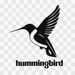 hummingbird logo design template 