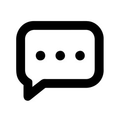 speech bubble icon