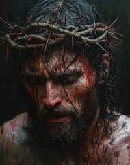 Ecce Homo: Artistic Representation of Human Mastery and Depth...Ecce Homo: Emotional Intensity in an Extraordinary Icon.