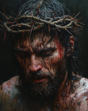Ecce Homo: Artistic Representation of Human Mastery and Depth...Ecce Homo: Emotional Intensity in an Extraordinary Icon.