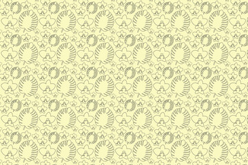 leaf pattern vector background free for commercial use
