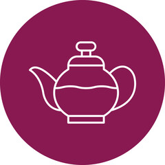 Teapot Line Icon