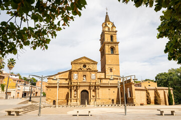 Santa Maria Cathedral in Calahorra city, province of La Rioja, Spain - 743029151