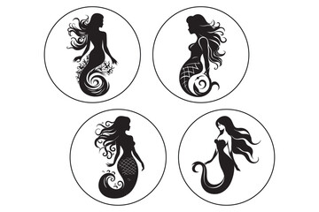 flip vector mermaid