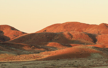 Fototapeta na wymiar Damaraland desert landscape