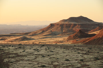 Fototapeta na wymiar Damaraland desert landscape