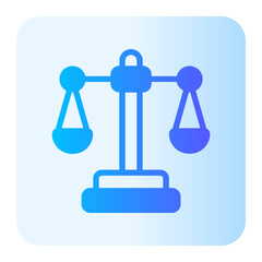 balance gradient icon