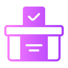 vote gradient icon