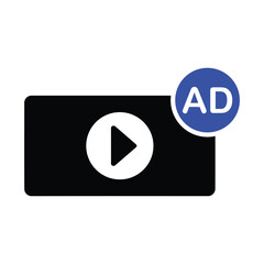 Advertisement Video Icon