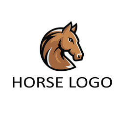 horse logo vector Elegant horse emblem Majestic stallion symbol Graceful horse silhouette Minimalist horse graphic