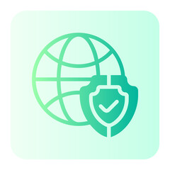 web security gradient icon