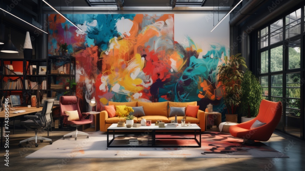 Poster generative ai creative workspace