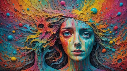 Emotional Splatter: The Vivid Chaos of Mental Health