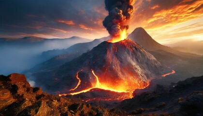 Fototapeta premium eruption