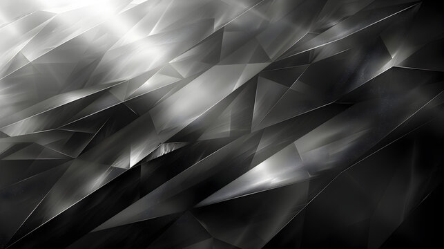 abstract background 3d , Black crystal diamond gemstone background © Haadii